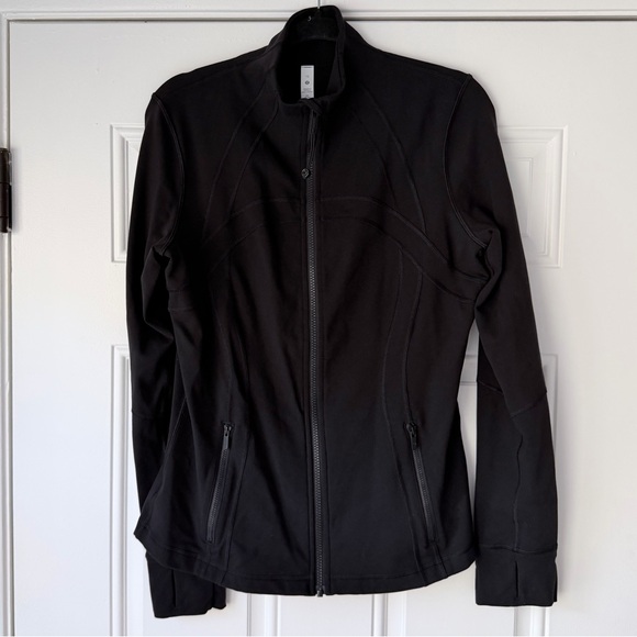 Lululemon Mauii Aloha RARE Hawaiian Islands Size 12 Black Define Jacket - Picture 2 of 4